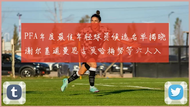 PFA年度最佳年轻球员候选名单揭晓谢尔基道曼恩古莫哈梅努等六人入围