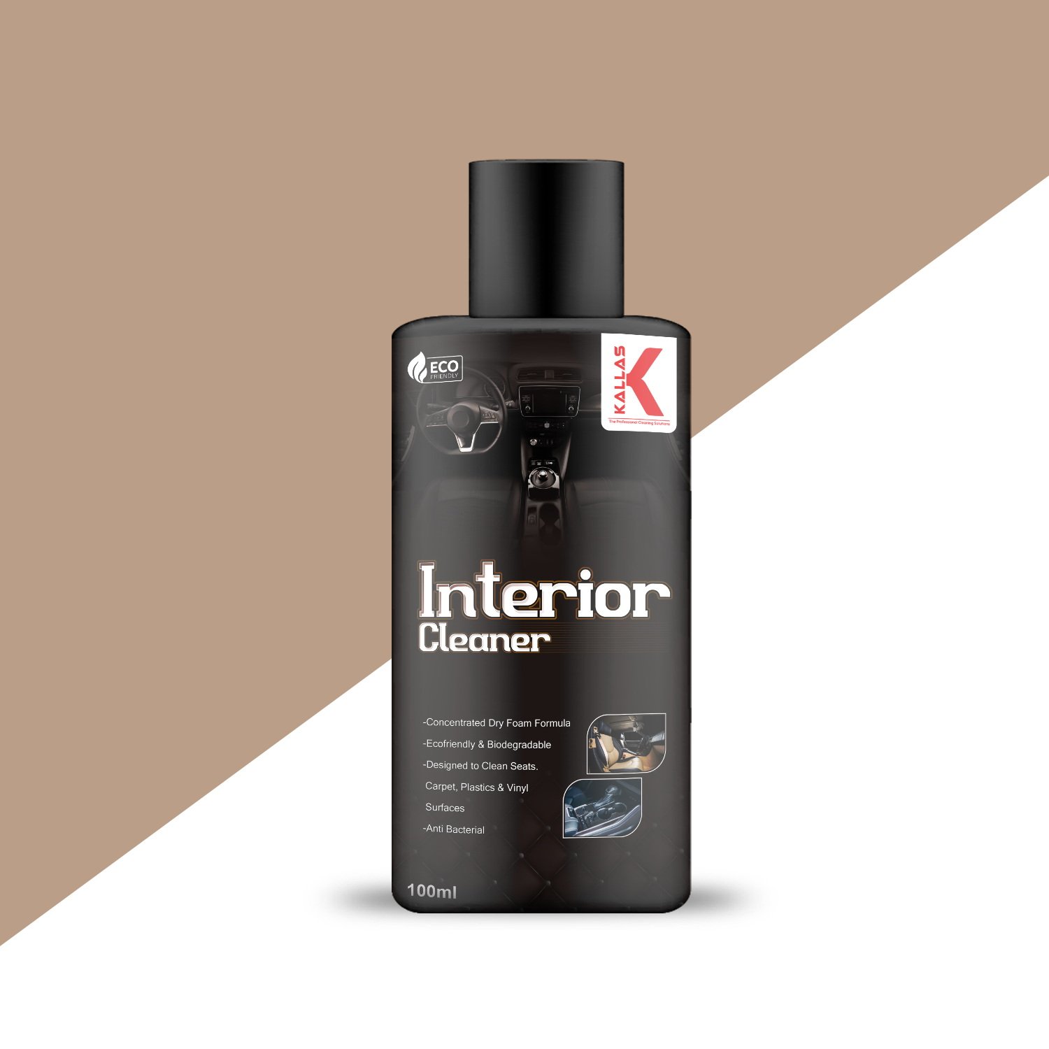 100ml-Slide-1-3 Kallas Interior Cleaner - Image 1