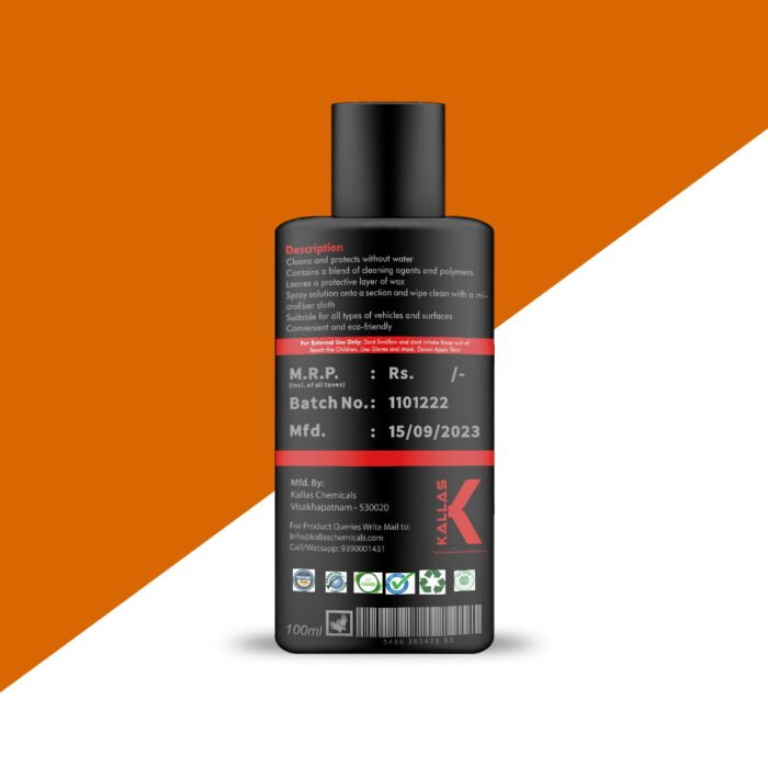 Kallas Waterless Wash for Car and Bike - Image 2