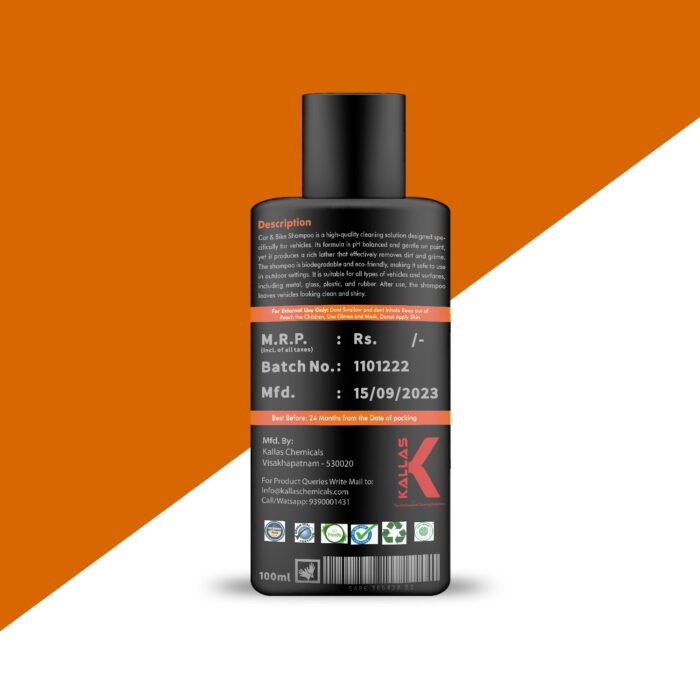 Kallas Car And Bike Shampoo - Image 2