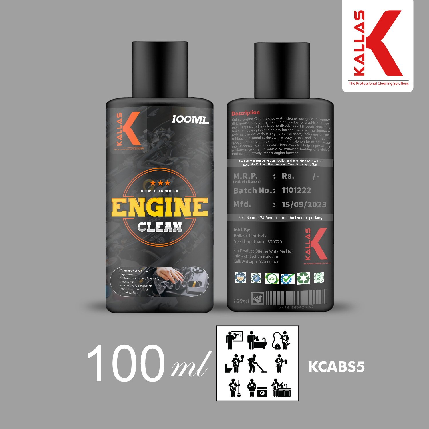 100ml-Slide-4-4 Kallas Engine Clean - Image 4