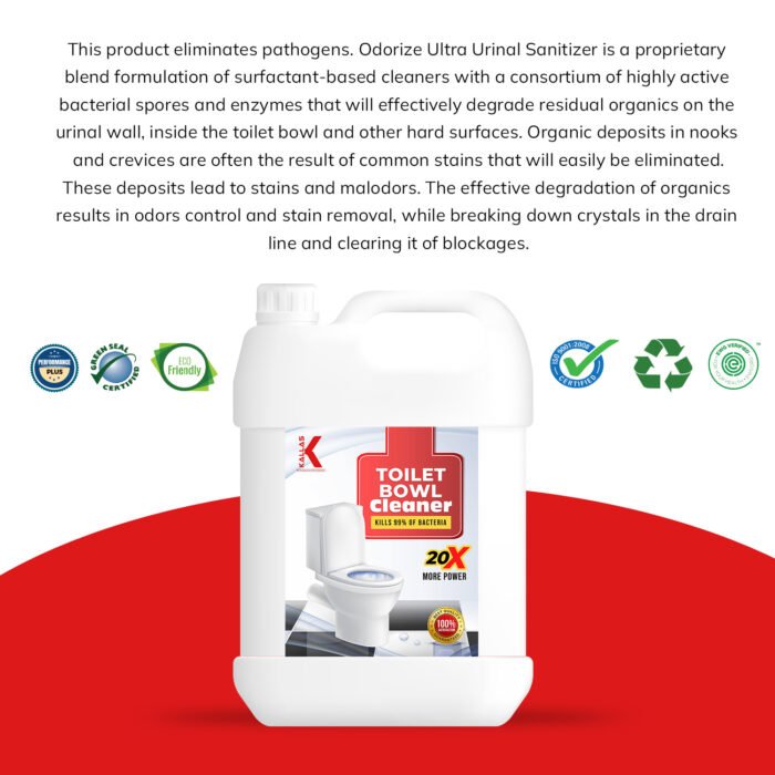 Kallas Toilet Bowl Cleaner (20* More Power) - Image 3